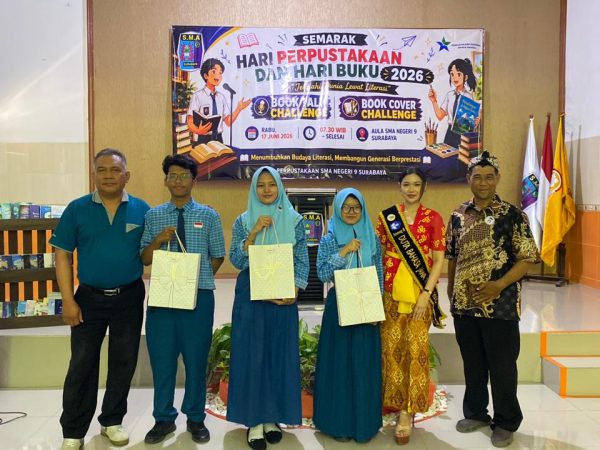 Semarak Hari Perpustakaan dan Hari Buku 2026, SMAN 9 Surabaya Tumbuhkan Semangat Literasi Siswa